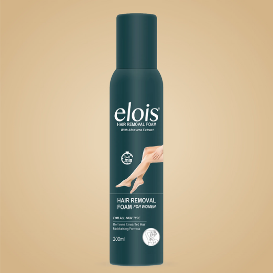 Elois Aloe Vera Hair Removal Foam Spray for Women 200ml (Pack of 1 & 2)
