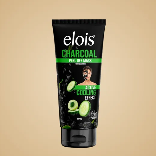 Elois Activated Charcoal Peel Off Mask for Blackhead Removal & Deep Cleansing | 100g