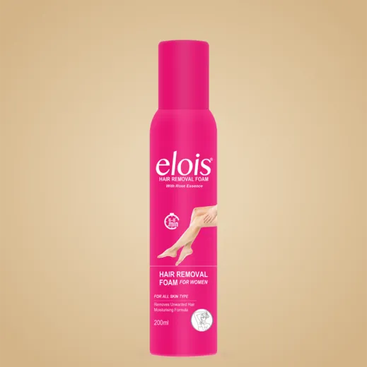 Elois Rose Hair Removal Foam Spray for Women 200ml (Pack of 1 & 2)