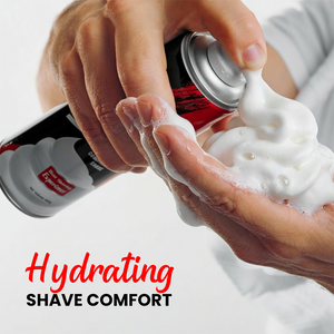 Shaving Foam Mint with Aloe Vera & Tea Tree Oil | Soft & Smooth Comfortable Shave | Refreshing Mint Foam | For Men | 400g