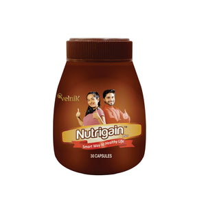 Nutrigain Plus Ayurvedic Weight Gainer Capsules For Men And Women (30 & 60 Capsules)