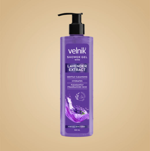 Velnik Shower Gel with Lavender Extract | 500ml