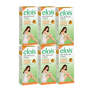 Elois Papaya Hair Removal Cream 50g | Pack of 2, 3, 4 & 6