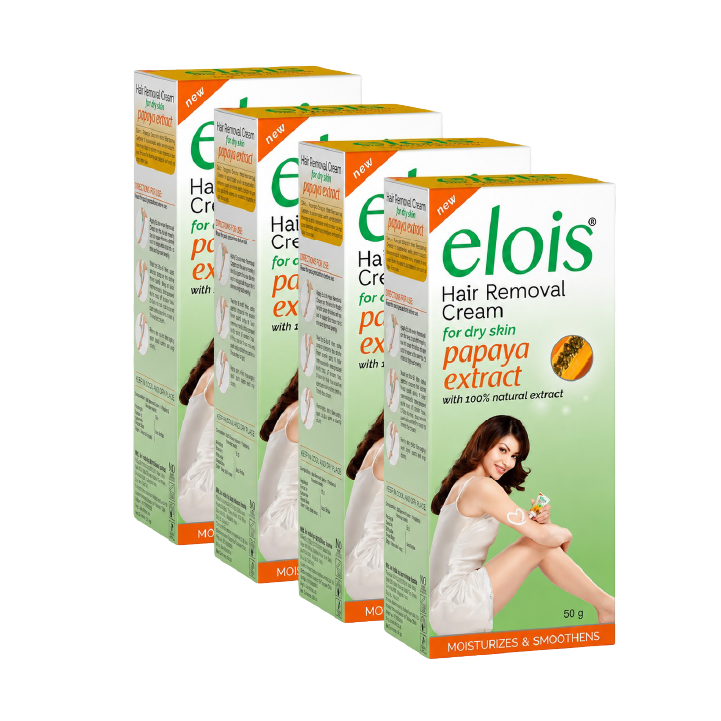 Elois Papaya Hair Removal Cream 50g | Pack of 2, 3, 4 & 6