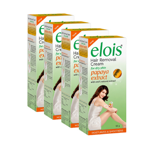 Elois Papaya Hair Removal Cream 50g | Pack of 2, 3, 4 & 6