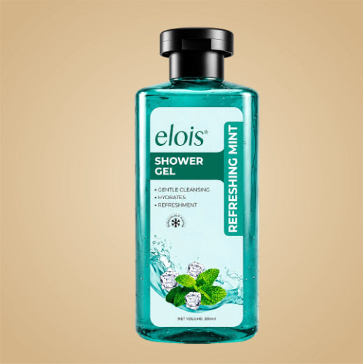 Elois Cooling Body Wash with Refreshing Mint & Glycerin for Gentle Cleansing & Fresh Soft Skin for Women & Men | 300ml