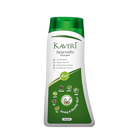Kaveri Complete Hair Care Combo – Heat Protect Spray + Ayurvedic Shampoo + Natural Black Hair Color