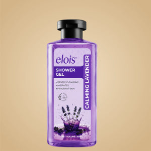 Elois Lavender Body Wash With Glycerin For Gentle Cleansing & Hydrating Soft Skin For Women & Men | 300ml