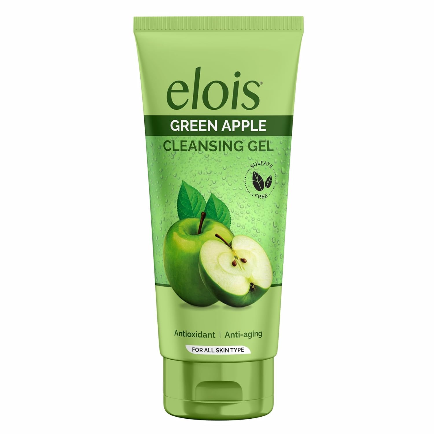Elois Face Cleanser Gel Foaming Face Wash For Deep Cleansing & Hydrating With Green Apple Extract For Oily Acne Prone Skin For Men Women & Girls – 100gm