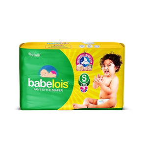 Small Size Baby Diapers Pant Style | Cottony Soft & Breathable | 12 Hours Absorption | Rash-Free