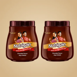 Nutrigain Weight Gain Powder for Men & Women | 500gm Pack of 2