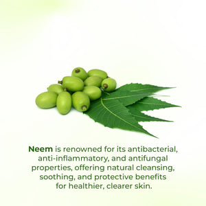 Elois Neem Purifying Face Wash Deep nourishment and Hydration for Radiant Skin Naturally, Remove Excess Oil, For Men & Women 100gm