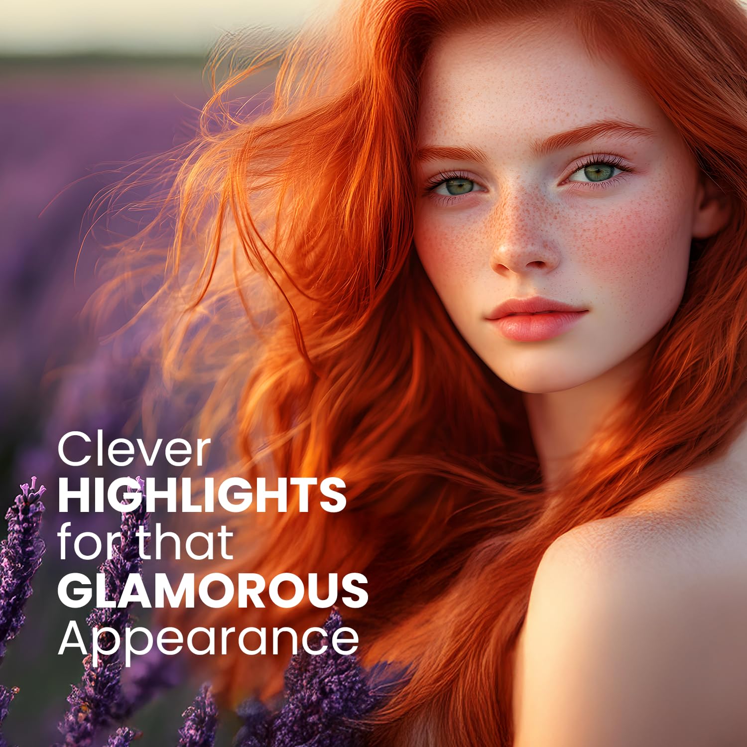 Flame Red (CHC) + Heat Protect Spray