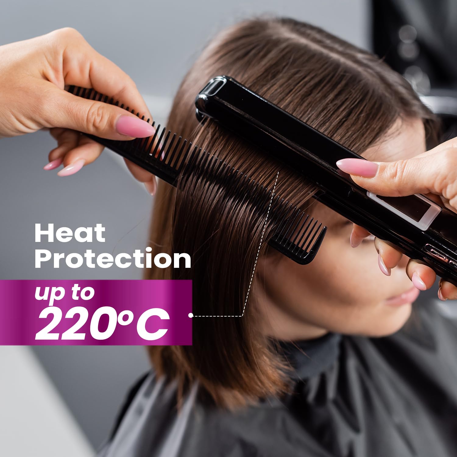 Flame Red (CHC) + Heat Protect Spray