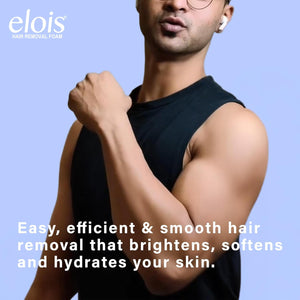 Elois Hair Removal Spray for Men 200ml | Aloe Vera Extract (Pack of 1 & 2)