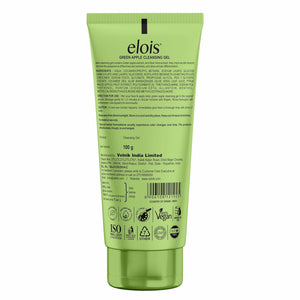 Elois Face Cleanser Gel Foaming Face Wash For Deep Cleansing & Hydrating With Green Apple Extract For Oily Acne Prone Skin For Men Women & Girls – 100gm