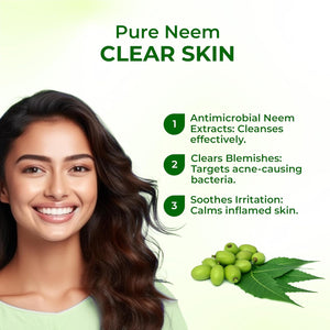 Elois Neem Purifying Face Wash Deep nourishment and Hydration for Radiant Skin Naturally, Remove Excess Oil, For Men & Women 100gm