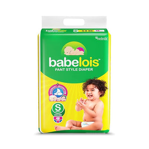 Small Size Baby Diapers Pant Style | Cottony Soft & Breathable | 12 Hours Absorption | Rash-Free