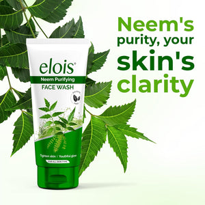 Elois Neem Purifying Face Wash Deep nourishment and Hydration for Radiant Skin Naturally, Remove Excess Oil, For Men & Women 100gm