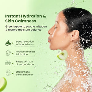 Elois Face Cleanser Gel Foaming Face Wash For Deep Cleansing & Hydrating With Green Apple Extract For Oily Acne Prone Skin For Men Women & Girls – 100gm