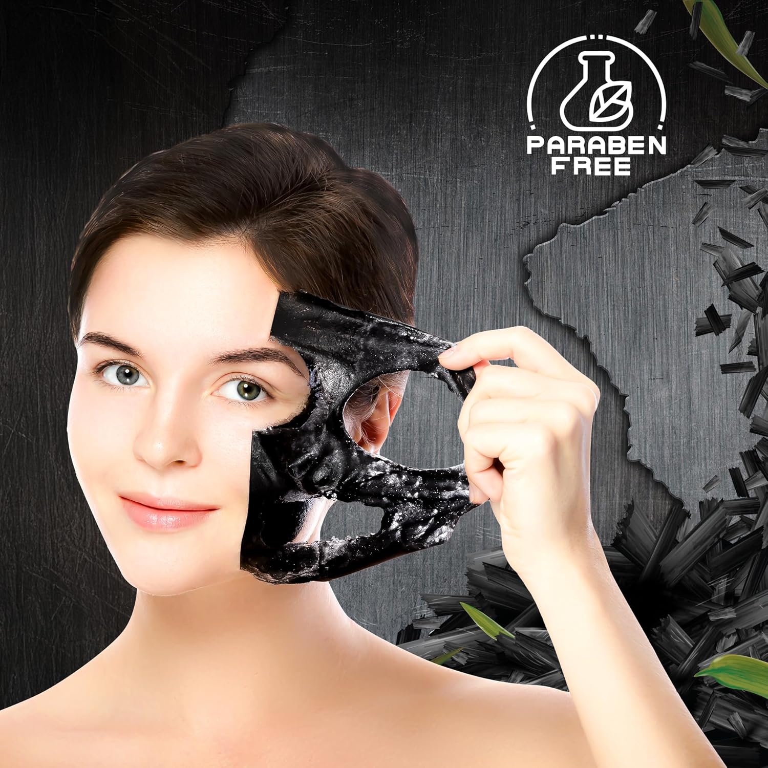 Elois Charcoal Peel Off Face Mask for Men & Women | Removes Blackheads and Whiteheads | Active Cooling Effect | Deep Skin Purifying Cleansing (100 gm)