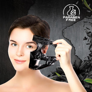Elois Charcoal Peel Off Face Mask for Men & Women | Removes Blackheads and Whiteheads | Active Cooling Effect | Deep Skin Purifying Cleansing (100 gm)