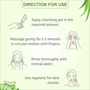 Elois Aloe Vera & Cucumber Cleansing Gel – Deep Cleanse & Refresh Skin (Buy 1 Get 1 Free)