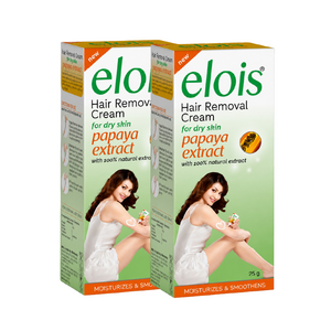 Elois Papaya Hair Removal Cream with Gentle Formula 25g – Pack of 2, 3, 4 & 6