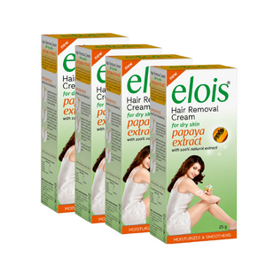 Elois Papaya Hair Removal Cream with Gentle Formula 25g – Pack of 2, 3, 4 & 6