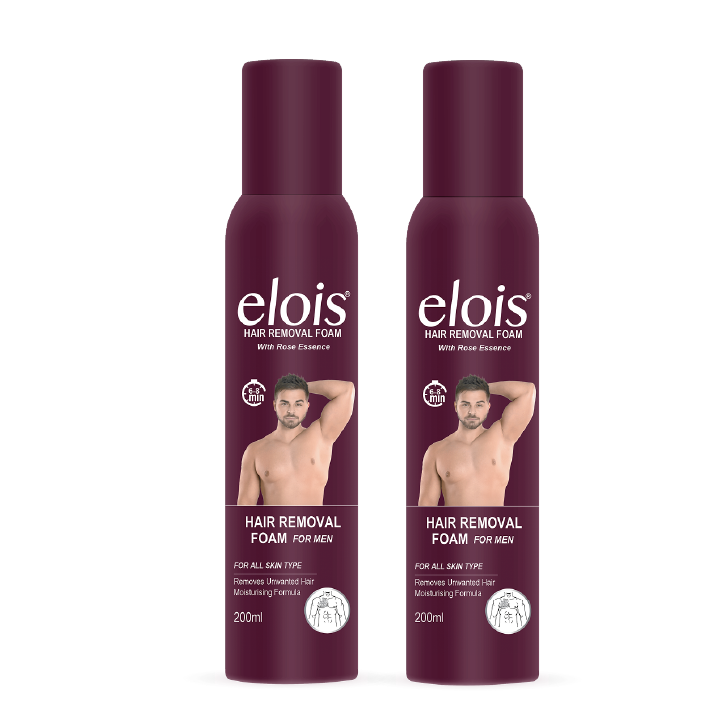 Elois Hair Remover Spray for Men 200ml | Rose Infused Essence