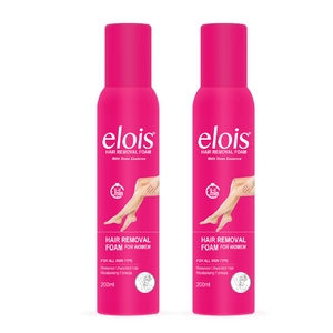 Elois Rose Hair Removal Foam Spray for Women 200ml (Pack of 1 & 2)