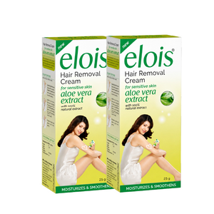 Elois Aloe Vera Hair Removal Cream for Women – 25g (Pack of 2, 3, 4 & 6)