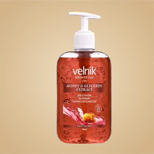 Velnik Shower Gel with Honey & Glycerin Extract (Buy 1 Get 1 Free)