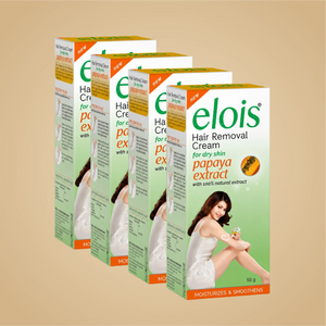 Elois Papaya Hair Removal Cream 50g | Pack of 2, 3, 4 & 6