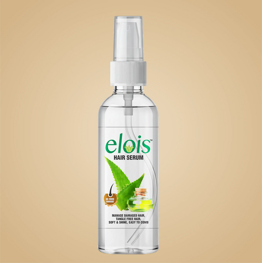 Elois Aloe Vera Hair Smoothing Serum with Keratin for Frizz Control | 45ml & 100ml