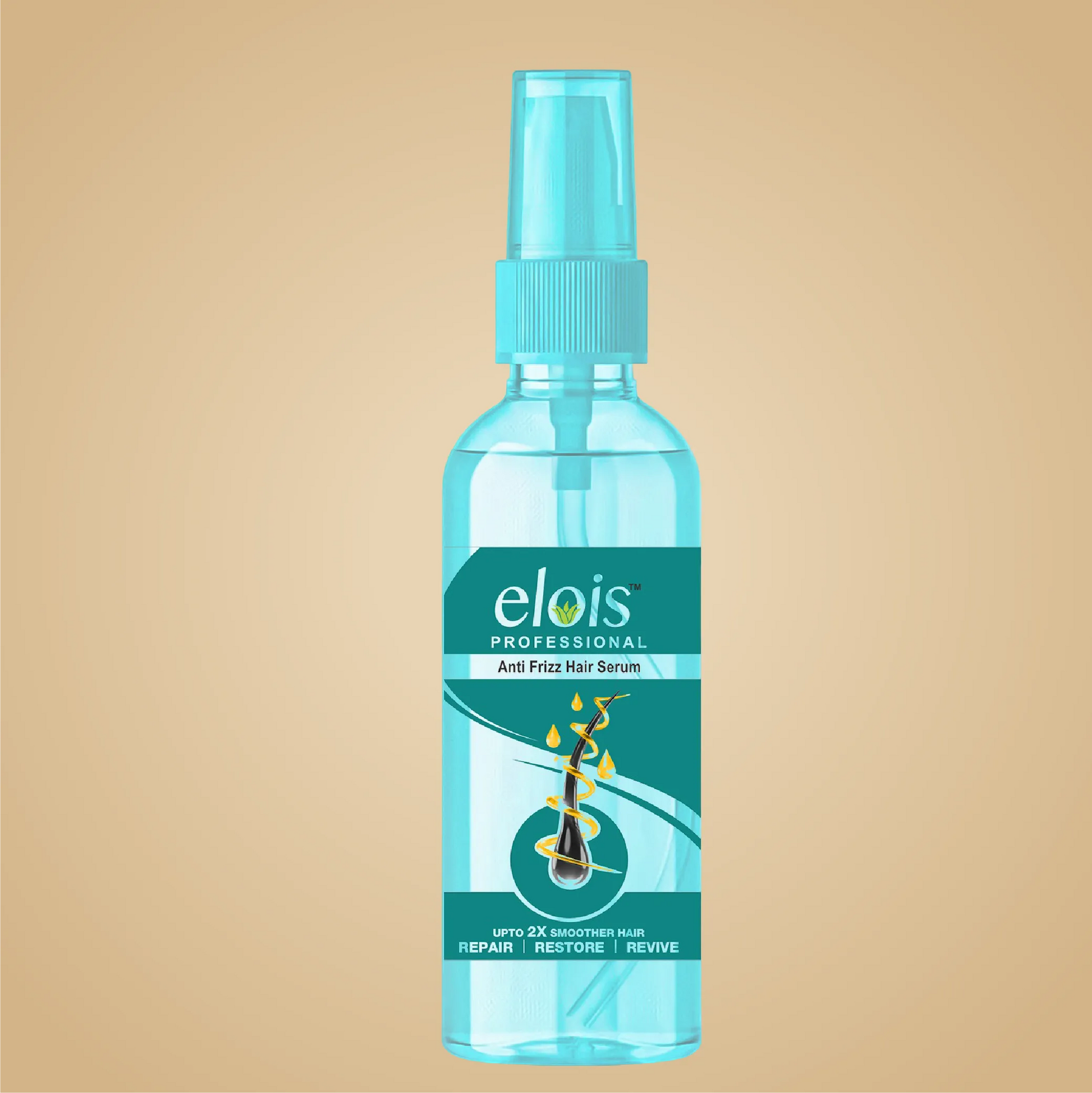 Elois Keratin Hair Repair Serum for Frizzy Hair | 45 ml & 100 ml| Pack of 1 & Pack of 2