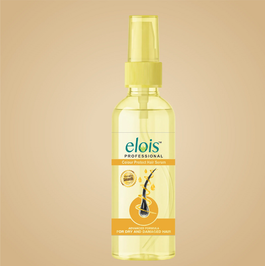 Elois Keratin Hair Serum with Color Protection for Dry & Damaged Hair | 45 ml & 100ml
