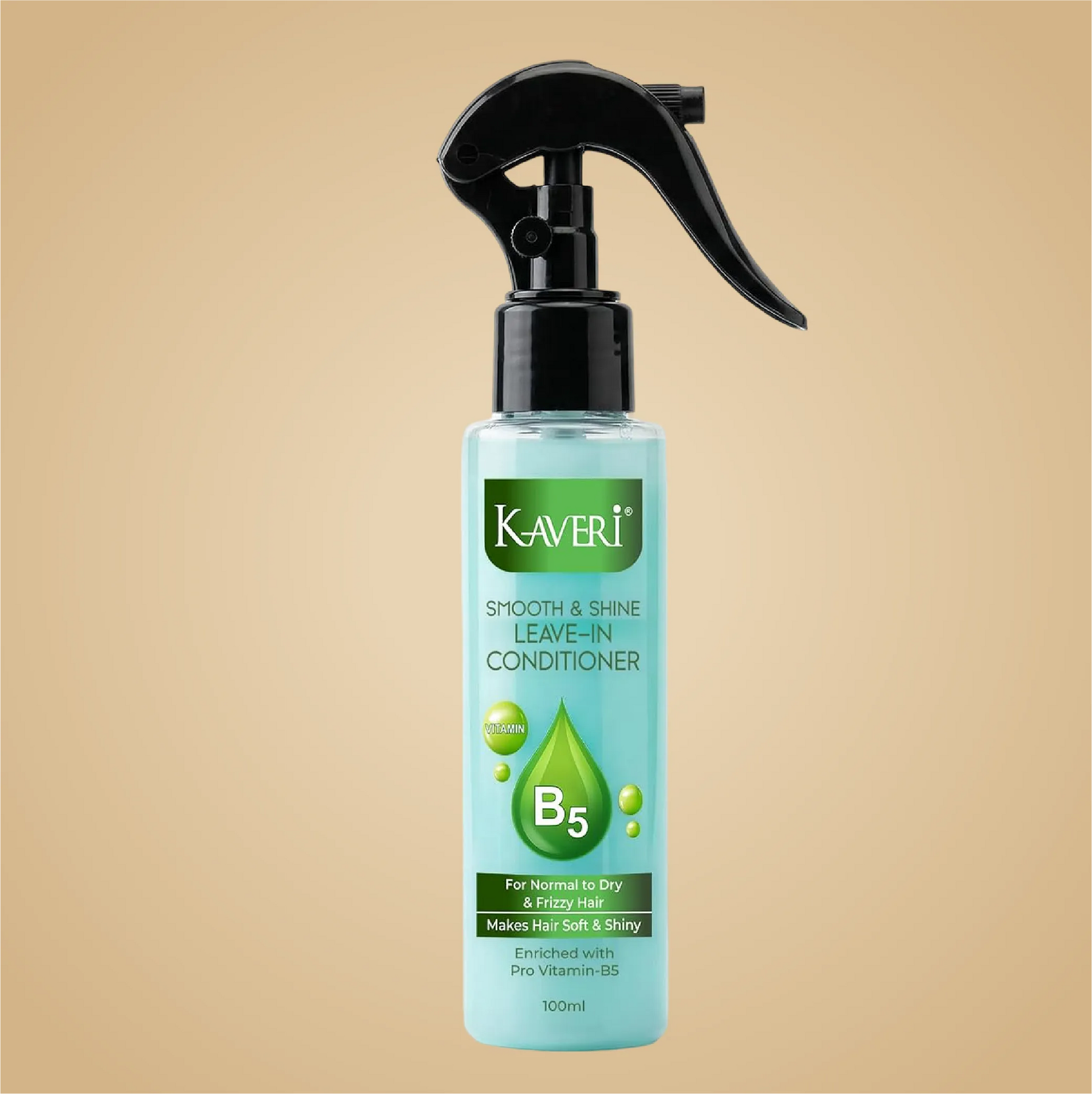 Kaveri Leave In Conditioner for Curly & Frizzy Hair | Hair Detangling Spray | Daily Hair Nourishment | 100 ml