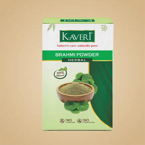 Kaveri Organic Brahmi Powder for Hair & Skin Care | Pure Brahmi Powder for DIY Hair Masks & Face Packs | 200g