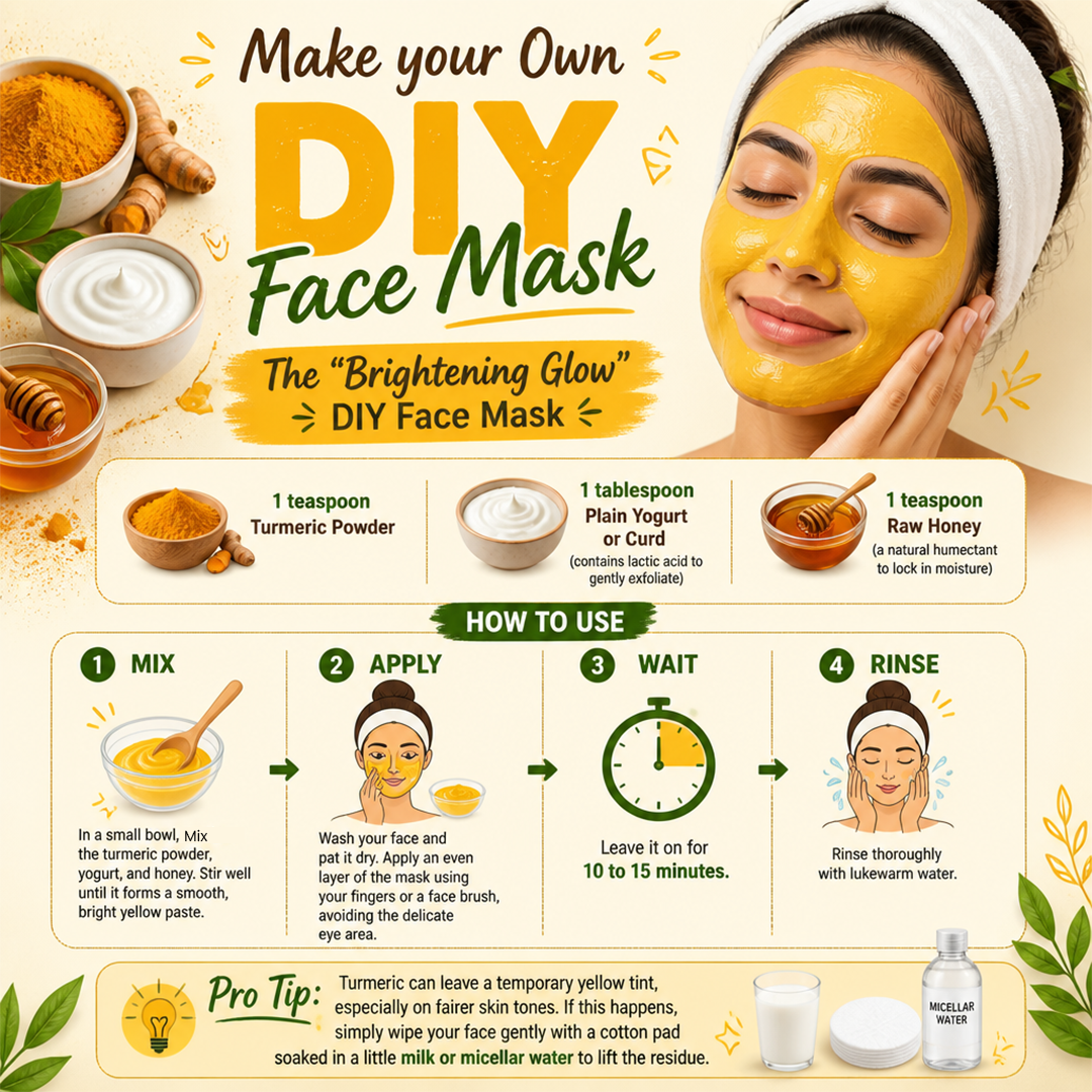 Kaveri Turmeric Powder for Face & Hair | Pure Haldi Powder for DIY Face Packs & Herbal Hair Care | 200g