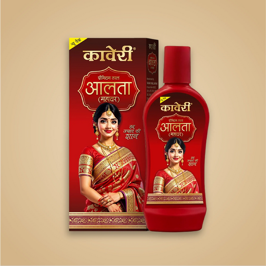 Kaveri Alta Feet Liquid Red Colour for Hands & Feet Care – 100ml
