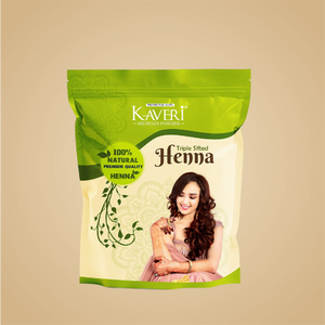 Kaveri Triple Sifted Henna for Grey Hair with Natural Hair Color – 250g, 500g & 1kg