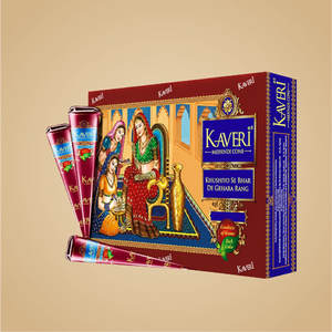 Kaveri Ready to Use Henna Cone for Smooth Mehendi Application – 12, 24, 36 & 46 Packs