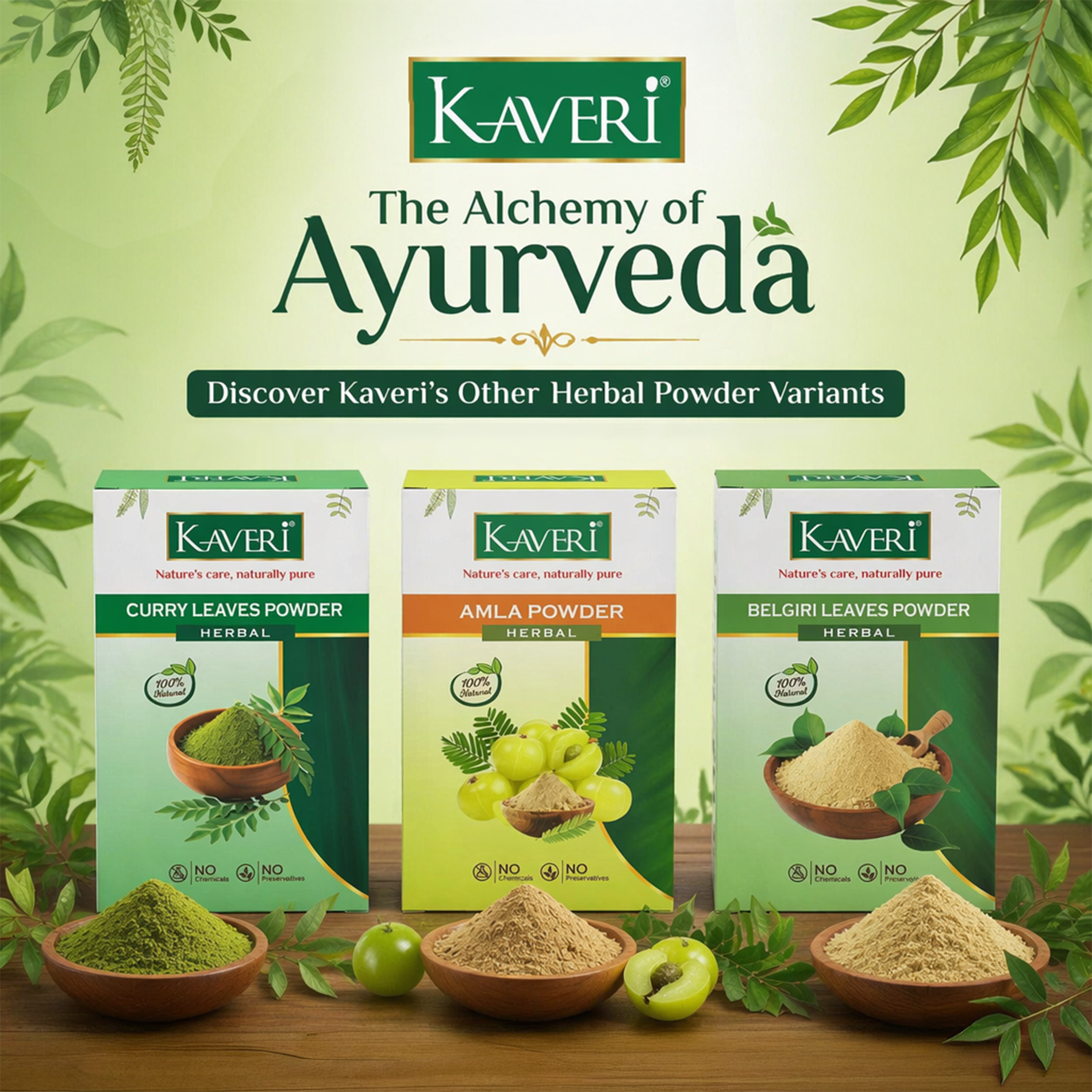 Kaveri Methi Powder for Hair & Face Care | Pure Fenugreek Powder for Herbal Hair Masks & Natural Face Packs | 100% Natural 200gm