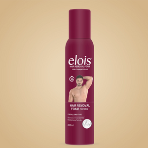 Elois Male Body Hair Remover Spray with Papaya Extract 200ml (Pack of 1 & 2)