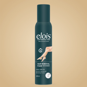 Elois Aloe Vera Hair Removal Foam Spray for Women 200ml (Pack of 1 & 2)