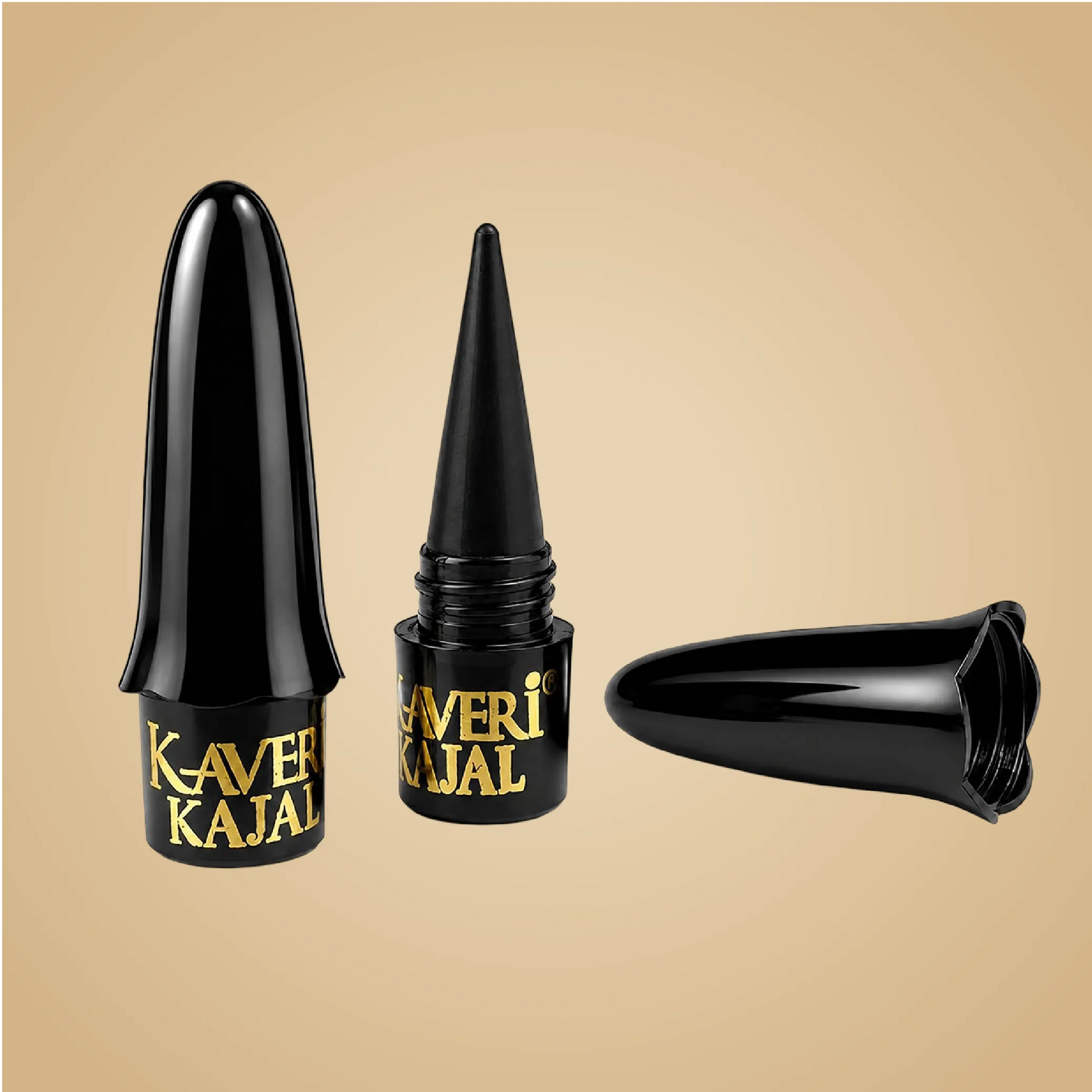 Kajal Pencil | Smudge Proof Waterproof Black Kajal with Rich Matte Finish for Long-Lasting Eye Makeup | Pack of 2 | 4g