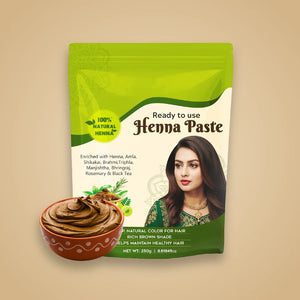 Kaveri Ready to Use Henna Hair Color for Natural Looking Hair – 250g
