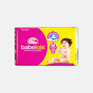 Babelois Pant Style Diapers for Babies| New Baby Diapers with Cottony Soft Advance Gel Technology | Overnight Absorption (S, L, M, 24, count)