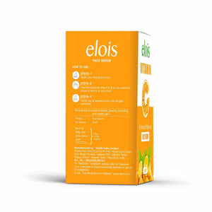 Elois Vitamin C Face Serum – for Glowing, Spotless Skin | Skin Brightening Serum for Men & Women | All Skin Types | 10% Vitamin C | Moisturizing & Oil-Free | 30ml
